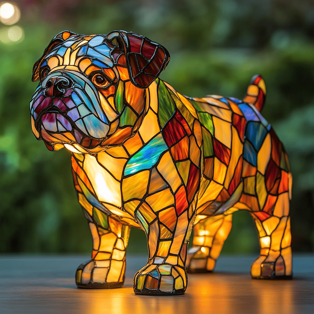 Led Dog Lamp