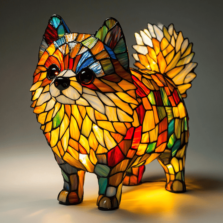 Led Dog Lamp