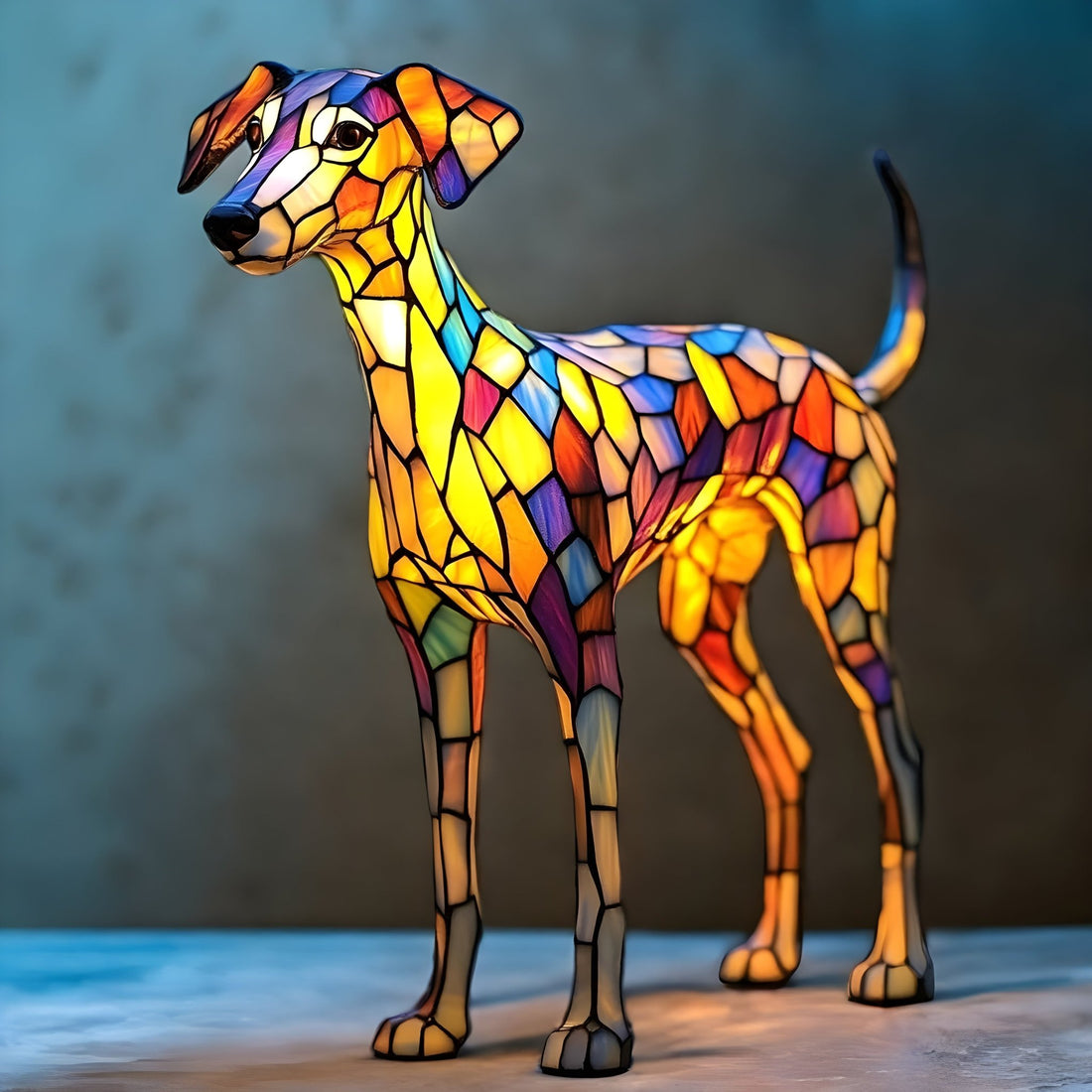 Led Dog Lamp